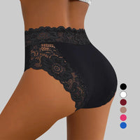 SilkenCharm – Delicate Lace Mid-Rise Panties