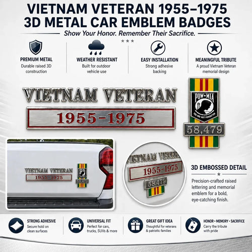 HonorGuard – Vietnam Veteran Memorial Emblem