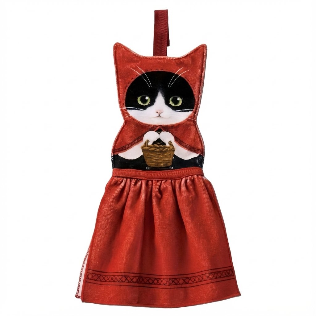 🎁 Funny Cat Hand Towels