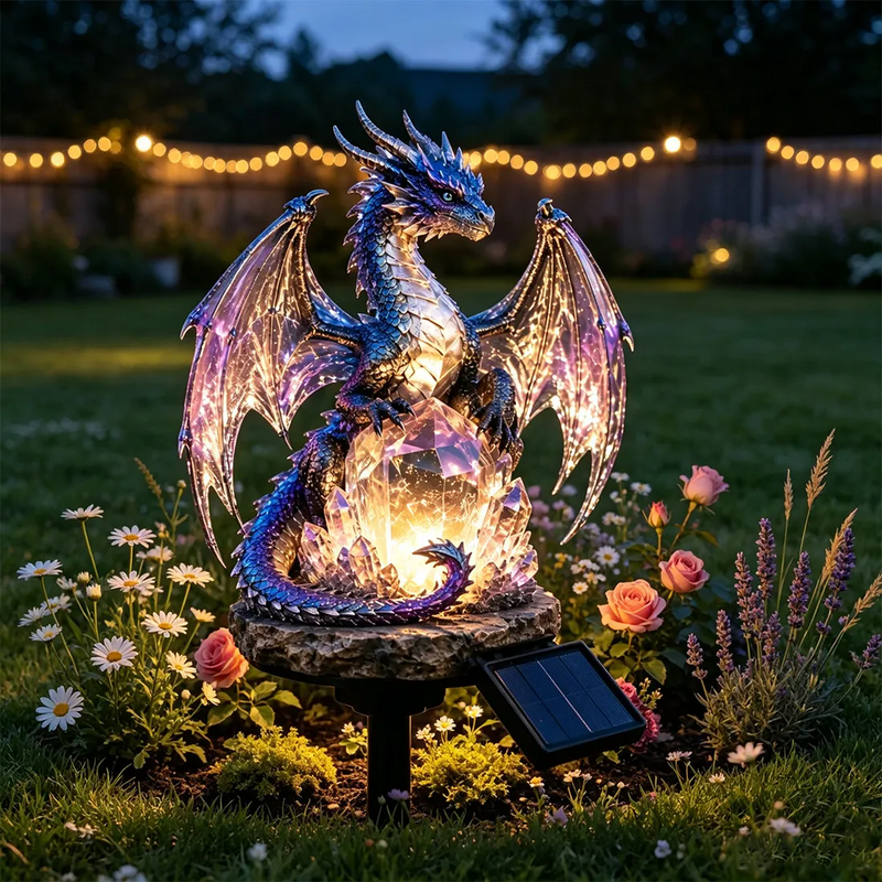 DragonGlow – Crystal Dragon Night Light