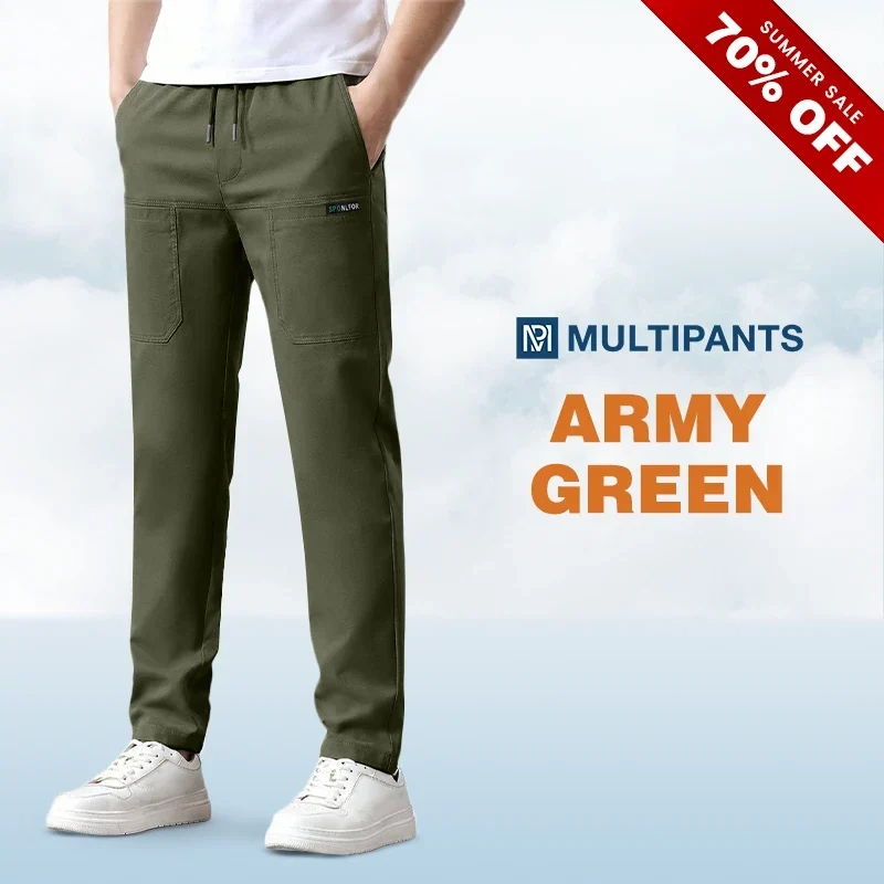 FlexOra – High-Stretch Multi-Pocket Cargo Pants