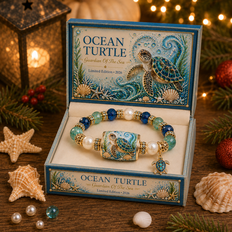 OceanAura – Guardian Charm Bracelet