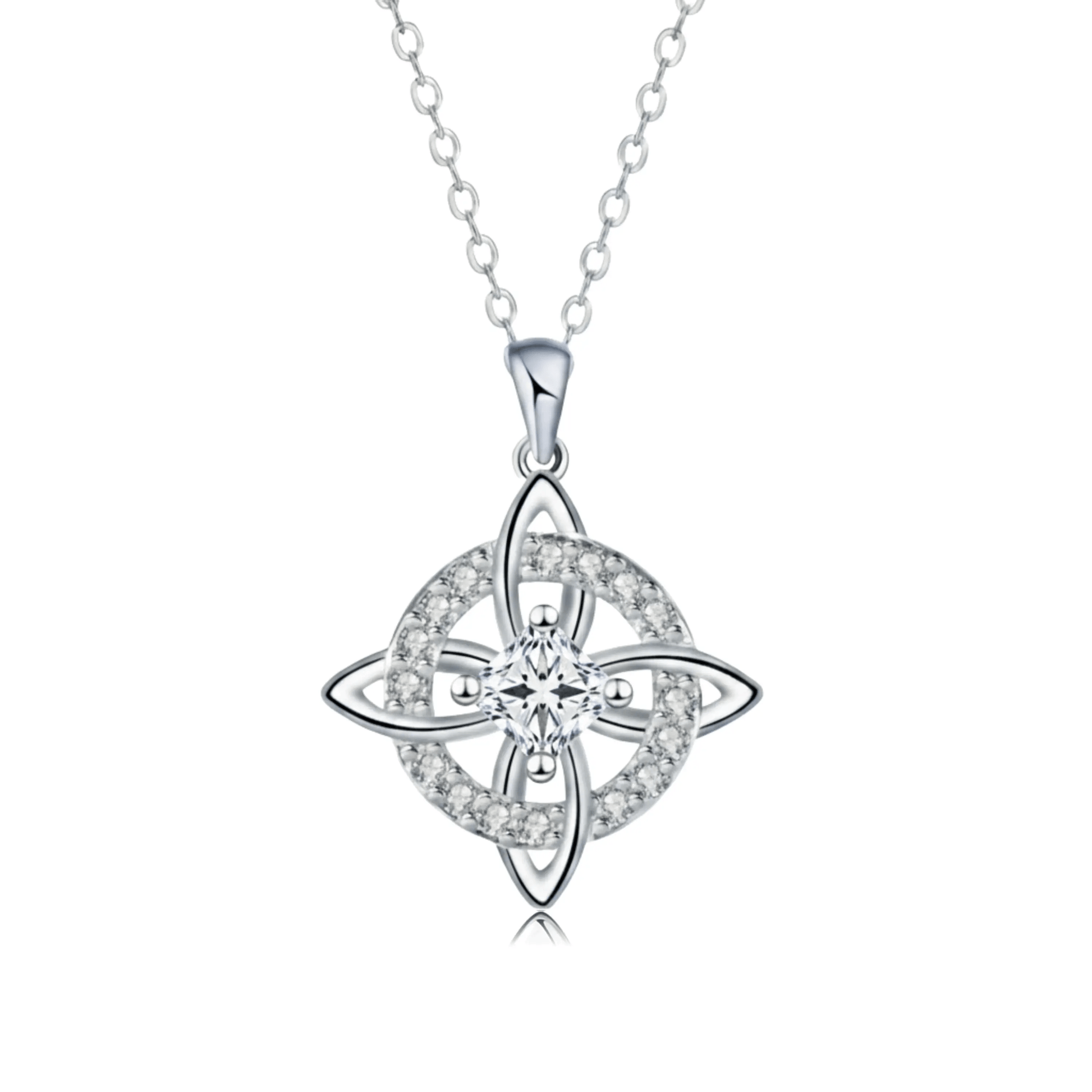 Hecatea – Witch’s Knot Birthstone Necklace