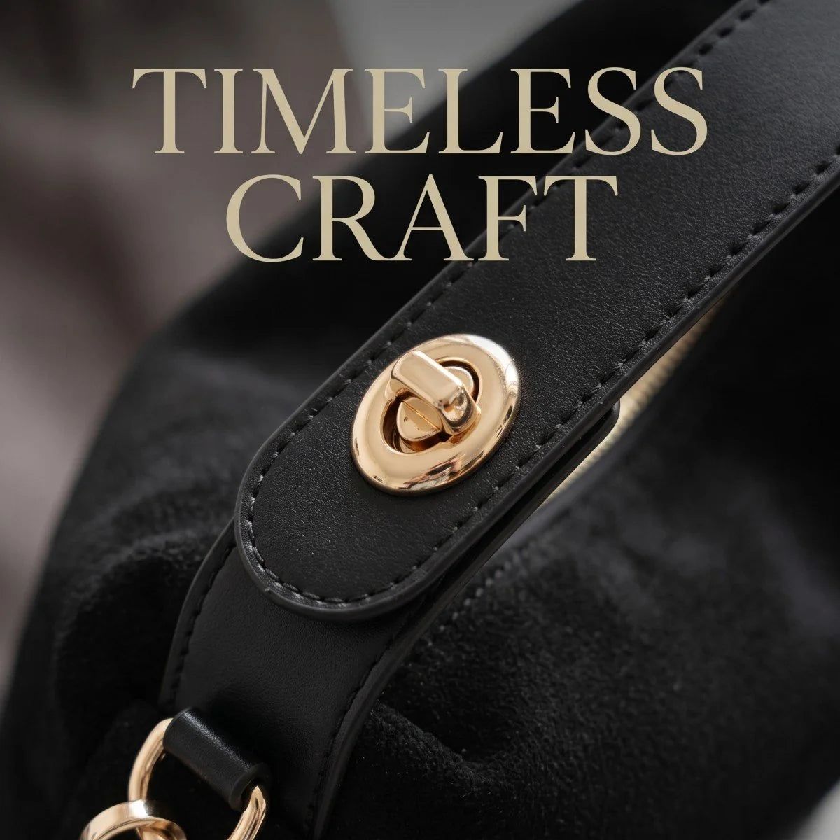 Vintara – Women’s Timeless Suede Boston Bag