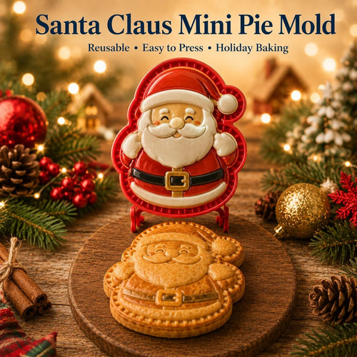 JollyBake – 16-Design Holiday Pie Mold Set