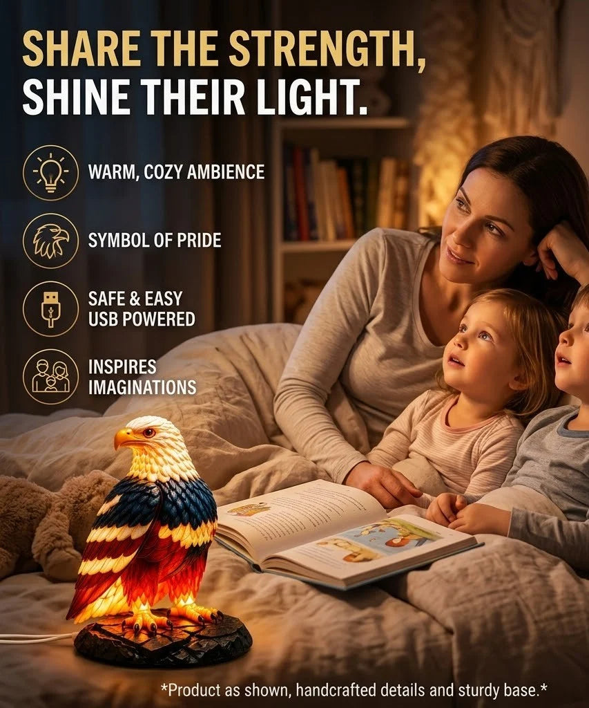 MajestiGlow – USB Powered Eagle Accent Lamp