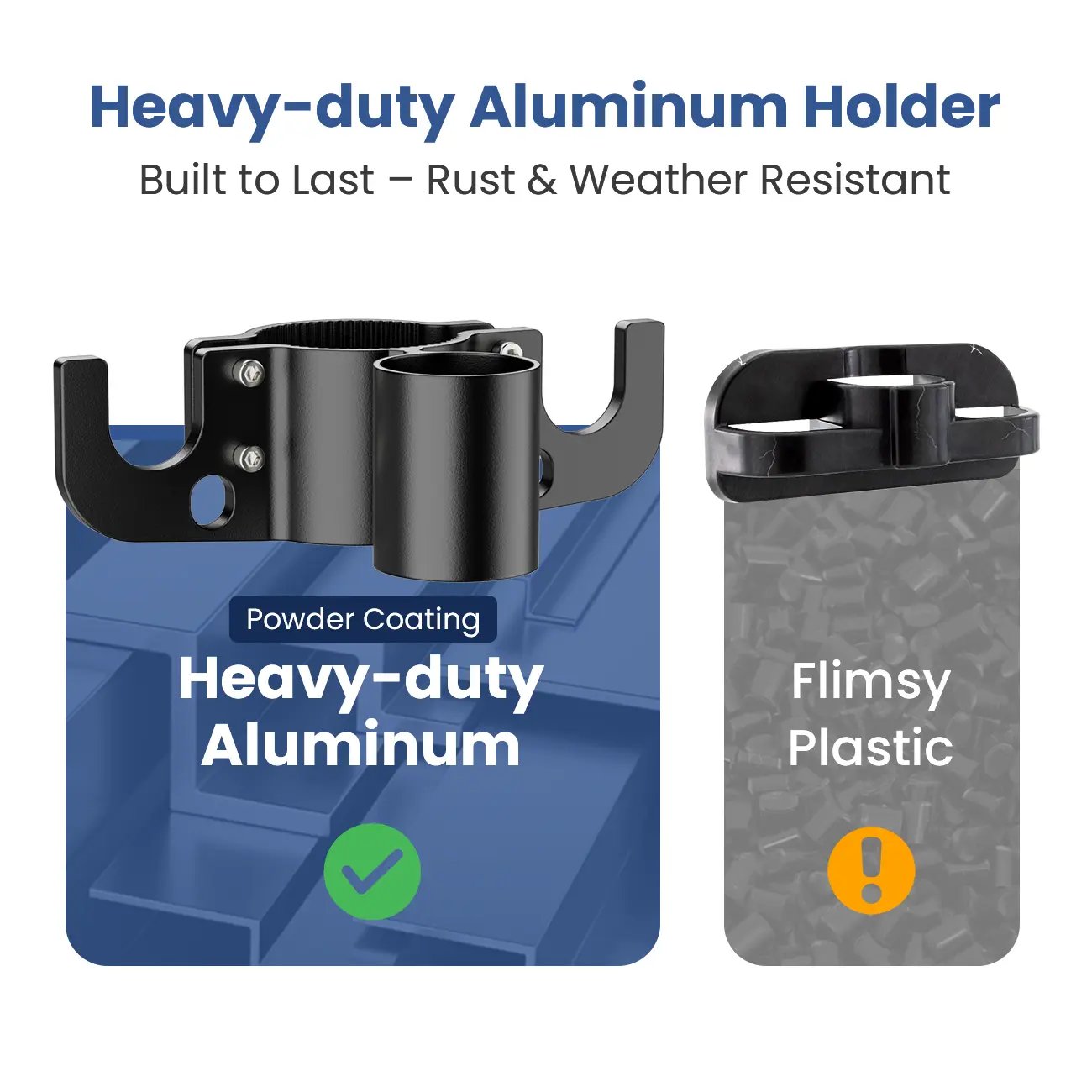 💪SELLING FAST! 49% OFF🚗Aluminum RV Towing Chain Organizer & 7-Way Plug Holder