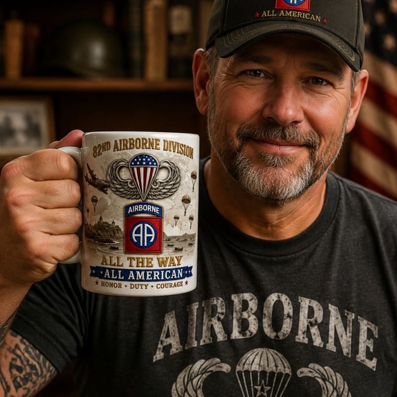 SkyWarrior – U.S. Army Paratrooper Tribute Mug