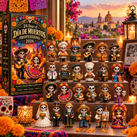 HeritageViva – 24 Unique Calavera Miniatures Countdown