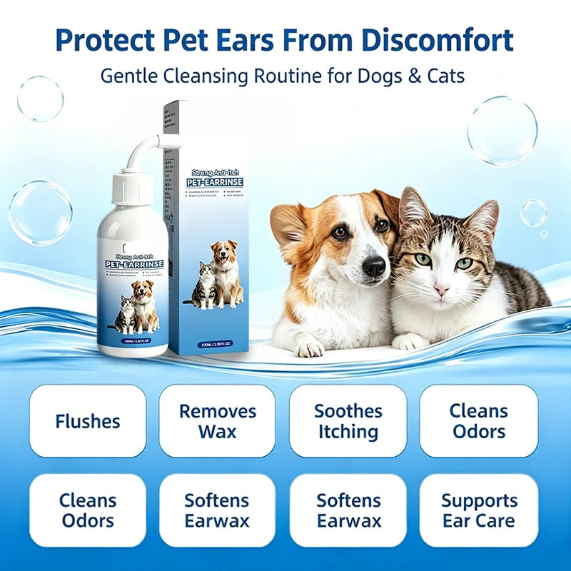 PawPure – Gentle Pet Ear Cleansing Solution