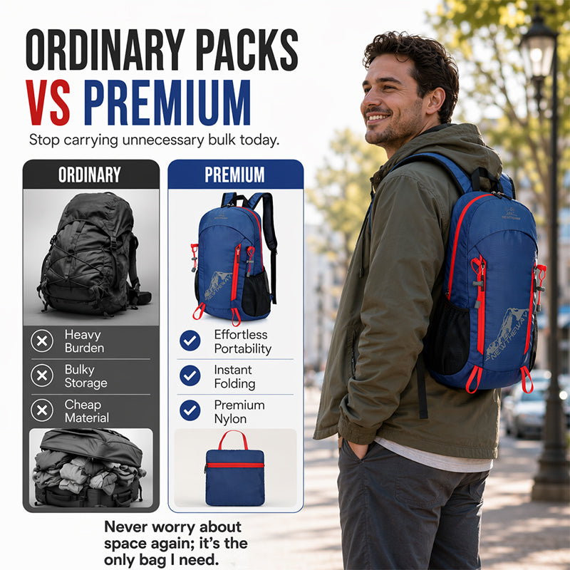 TravelNest – Foldable Water-Resistant Daypack