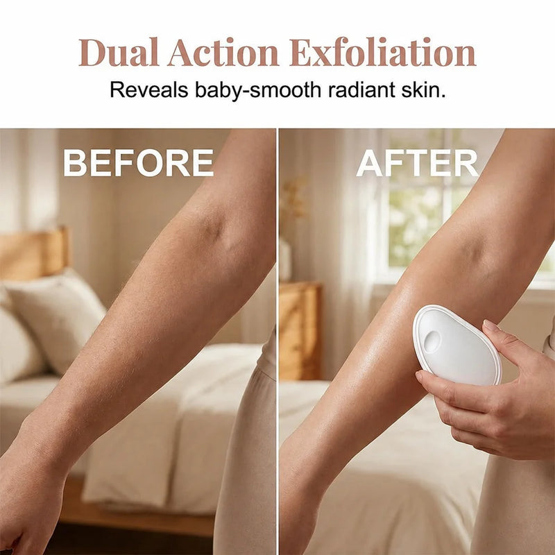 SilkErase – Palm-Fit Crystal Hair Removal Tool