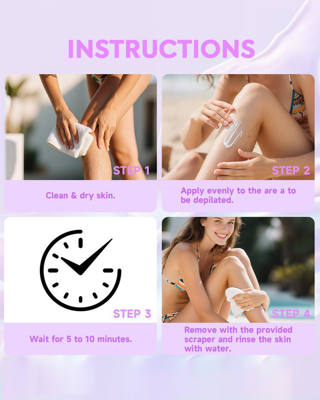 SilkLuxe – Bikini Hair Removal Cream