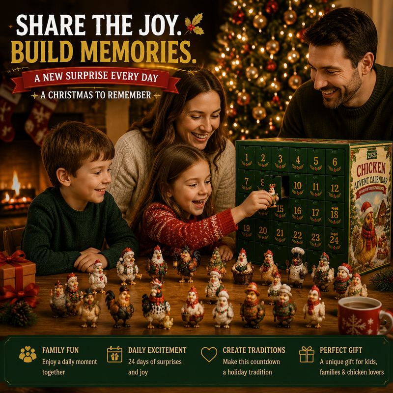 MerryChicks – 24-Day Christmas Chicken Collection