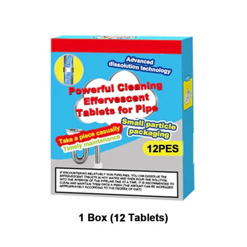 DrainFizz – Effervescent Pipe Cleaning Tablets