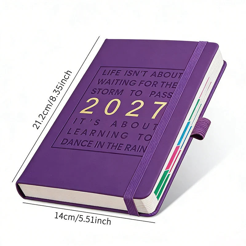 PlanSphere – 2027 Daily Calendar Journal