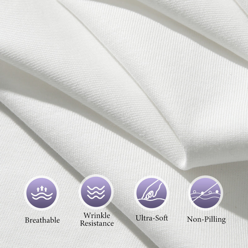VeloraLuxe – Chic Cotton Jersey Lounge Set