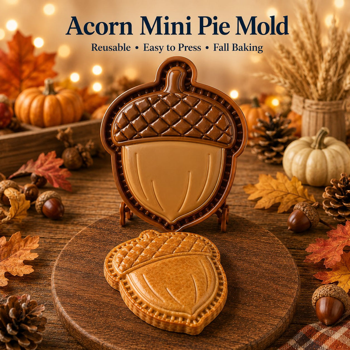 PieEase – Fall Mini Hand Pie Mold