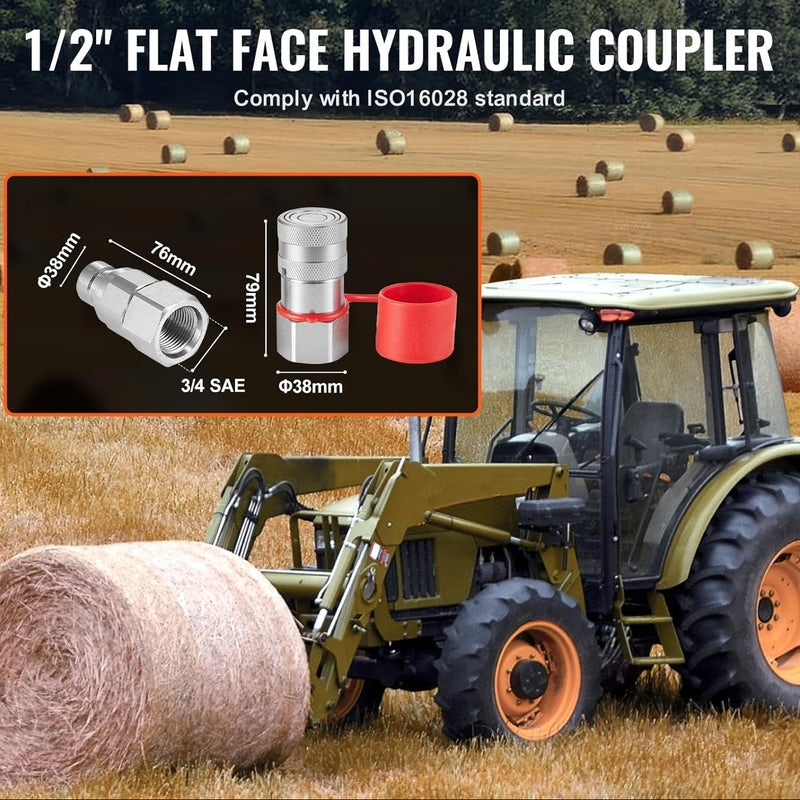 HydroLock – Industrial Grade Hydraulic Quick Connect Fittings