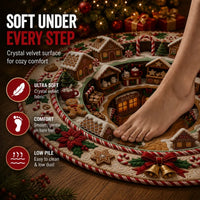YuleVista – 3D Optical Illusion Christmas Rug