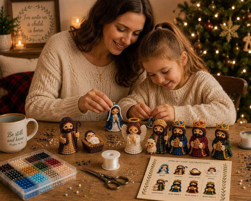 GraceMakers – Christmas Nativity DIY Craft Set