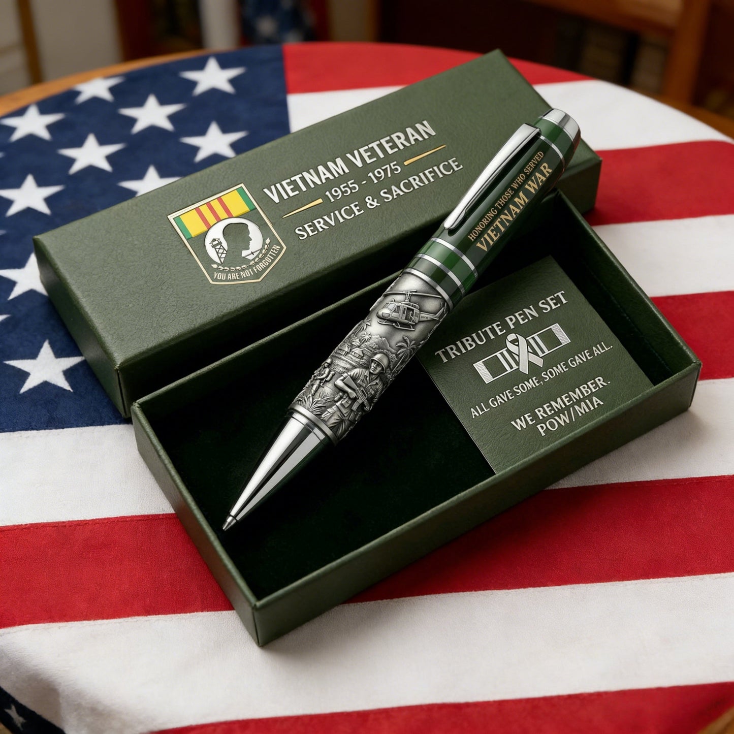 🏆Last Day Promo: 49% OFF 🎖️Vietnam Veteran 1955–1975 Commemorative Pen