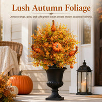 FallBloom – Full Foliage Autumn Pumpkin Garden Stakes