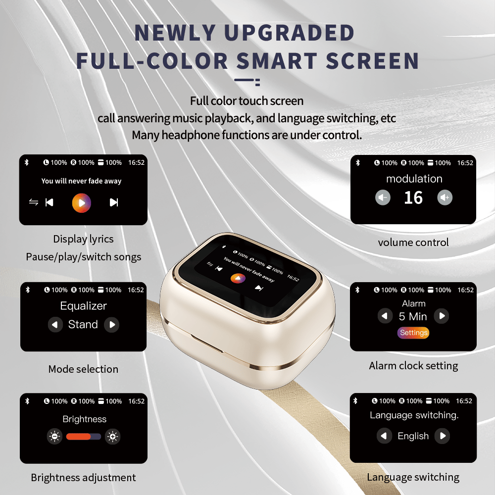 XF28 Clip-on Open Ear Translation Wireless Earbuds