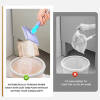 CleanGlide – Hands-Free Mini Cloth Changing Mop