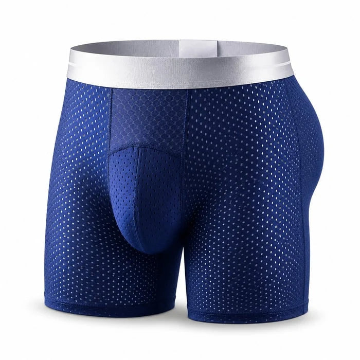 CoolGuard – Premium Ice Silk Leakproof Boxers