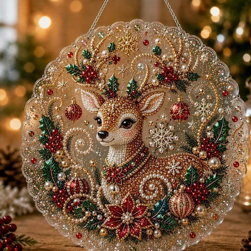 MerryCraft – Christmas Diamond Art Hanging Ornament Kit