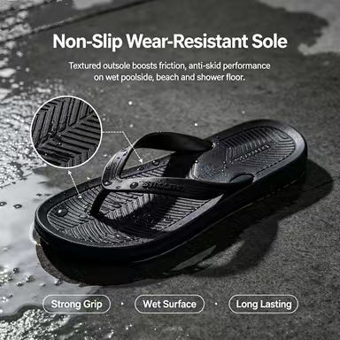 BeachStamp – Playful Footprint Summer Sandals