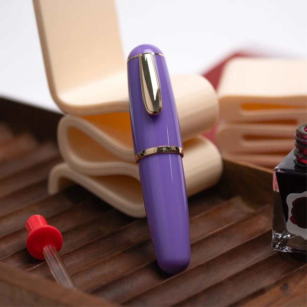 Designer's Notebook Portable Pocket Fountain Pen Acrylic Fine Nib Pen