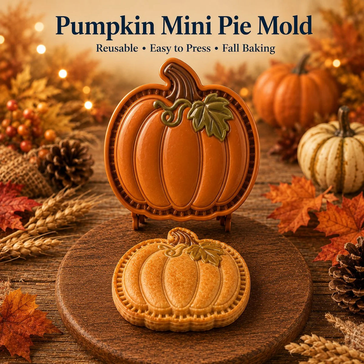 PieEase – Fall Mini Hand Pie Mold
