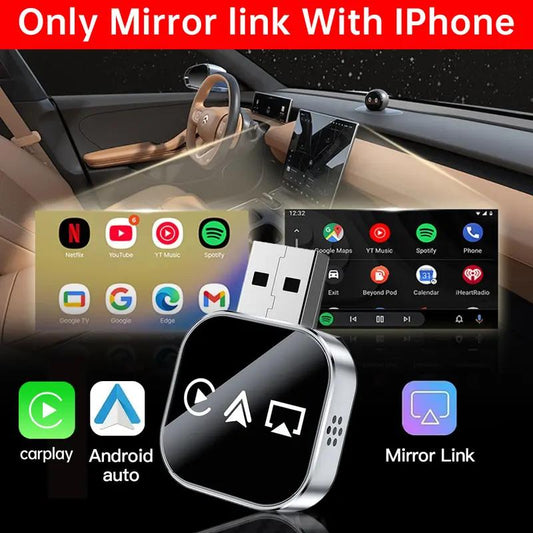 MirrorMax – Seamless Wireless CarPlay Converter