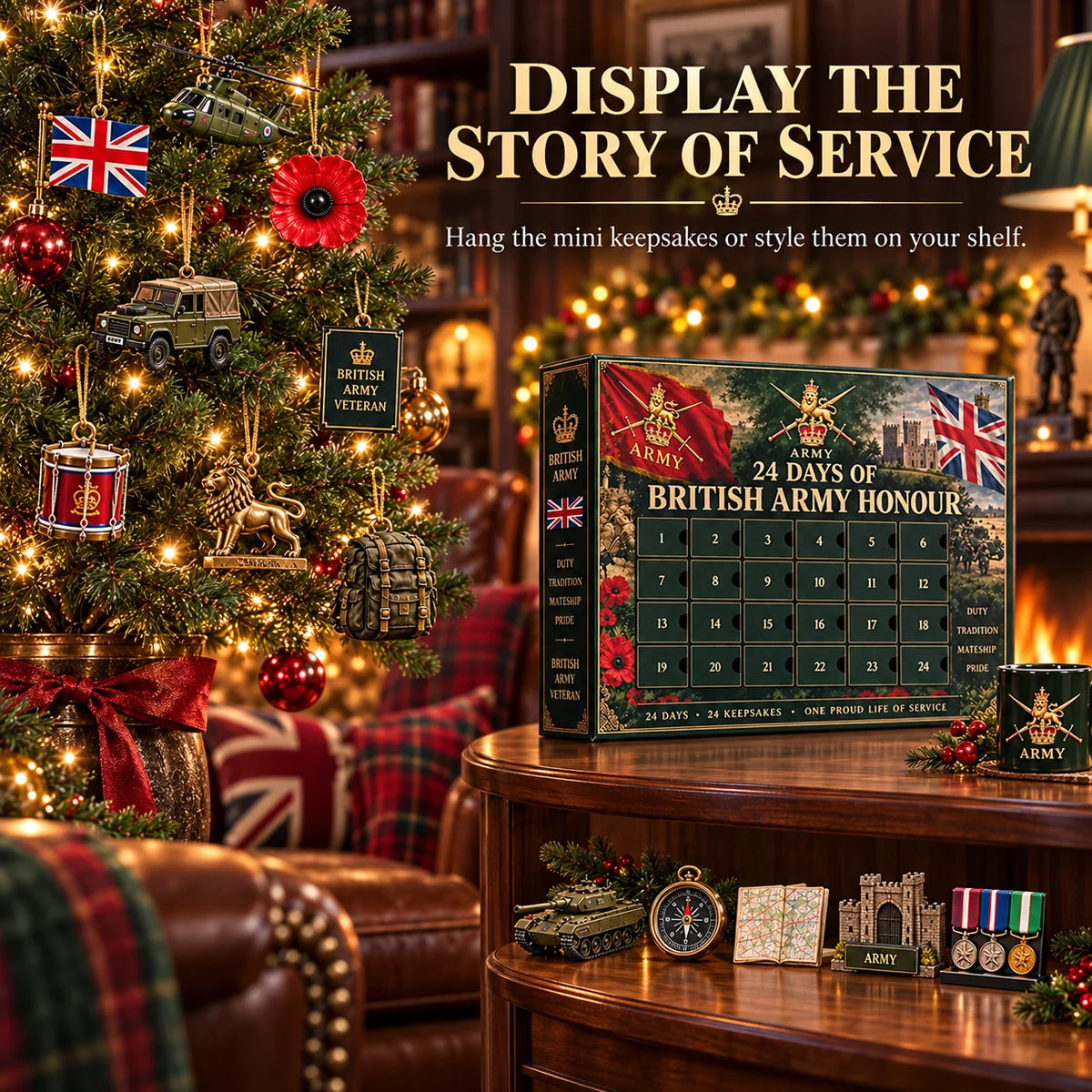 ServiceCrown – British Army Inspired Advent Calendar