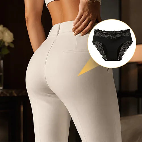 SilkenCharm – Delicate Lace Mid-Rise Panties