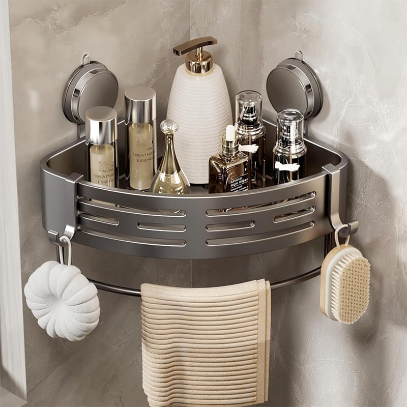 Triangle Suction Cup Shower Caddy