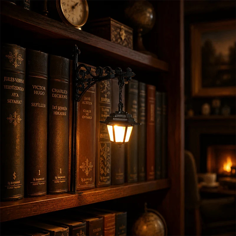 ChapterGlow – Classic Bookshelf Library Mood Light