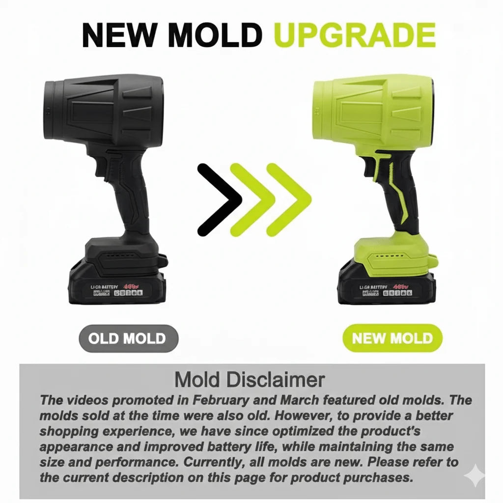 PowerBurst – High-Speed Cordless Cleaning Blower