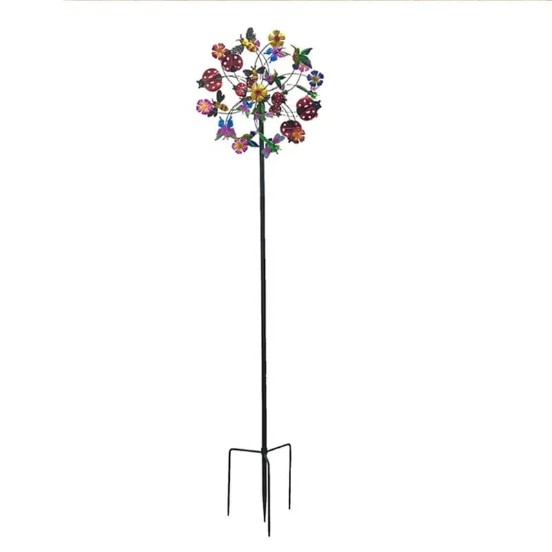 TwinkleBloom – Solar Flower Garden Décor