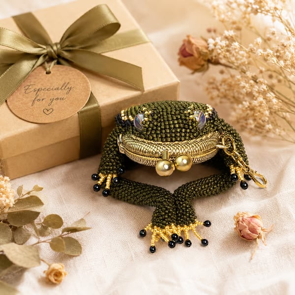 LilyPocket – Frog Accessory Pouch