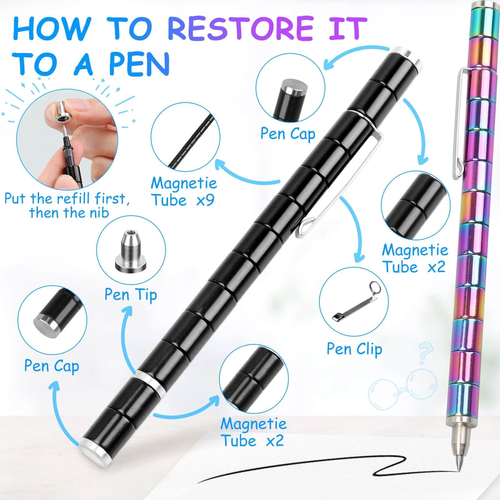 FlexiMag – Magnetic Creative Fidget Pen