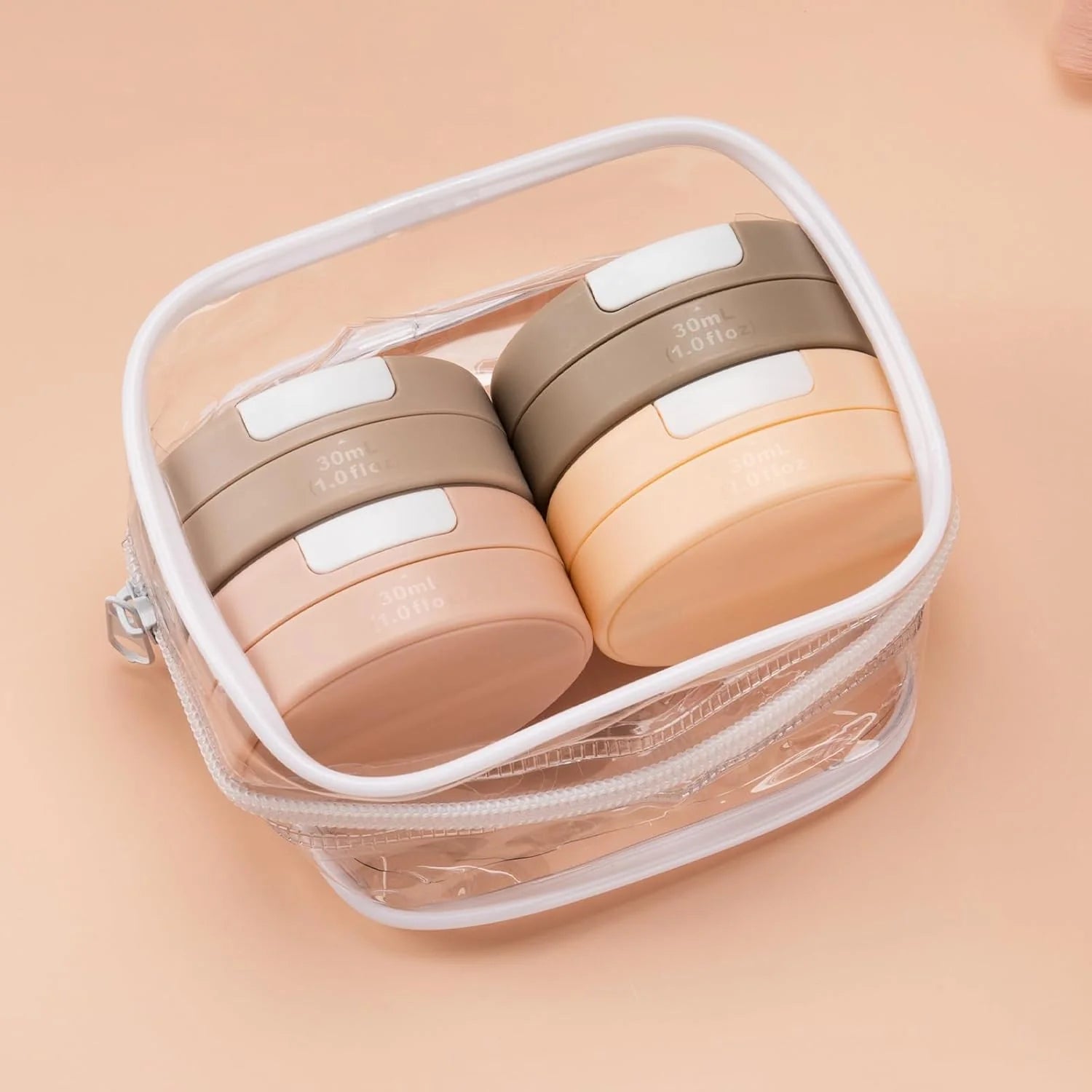 SnapVault – Magnetic Cosmetic Travel Container Set