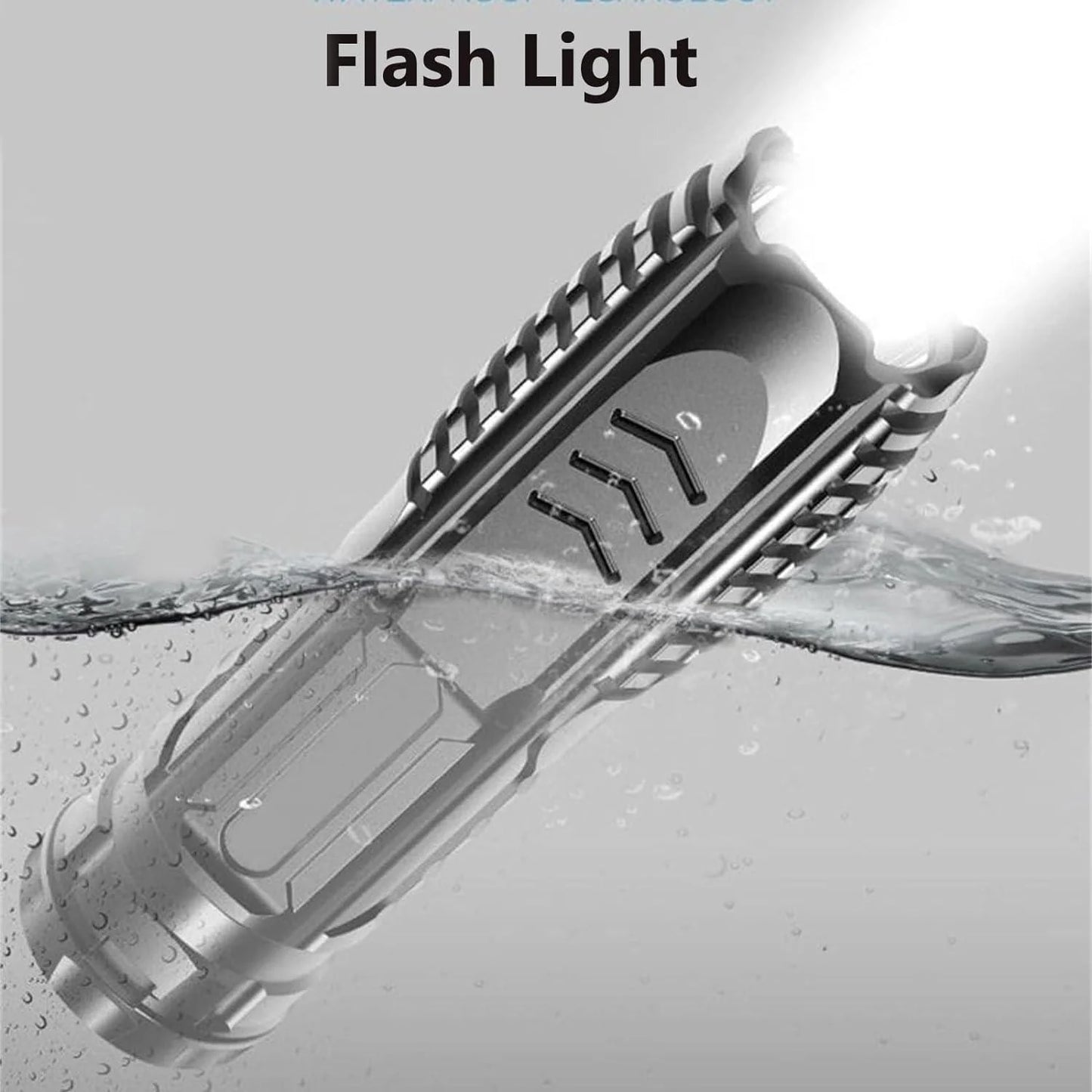 BrightForce – Multifunctional Rechargeable LED Flashlight