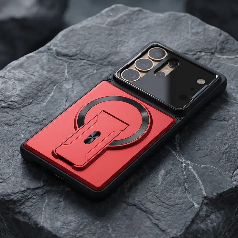 MagVault – Premium Magnetic Stand Phone Case