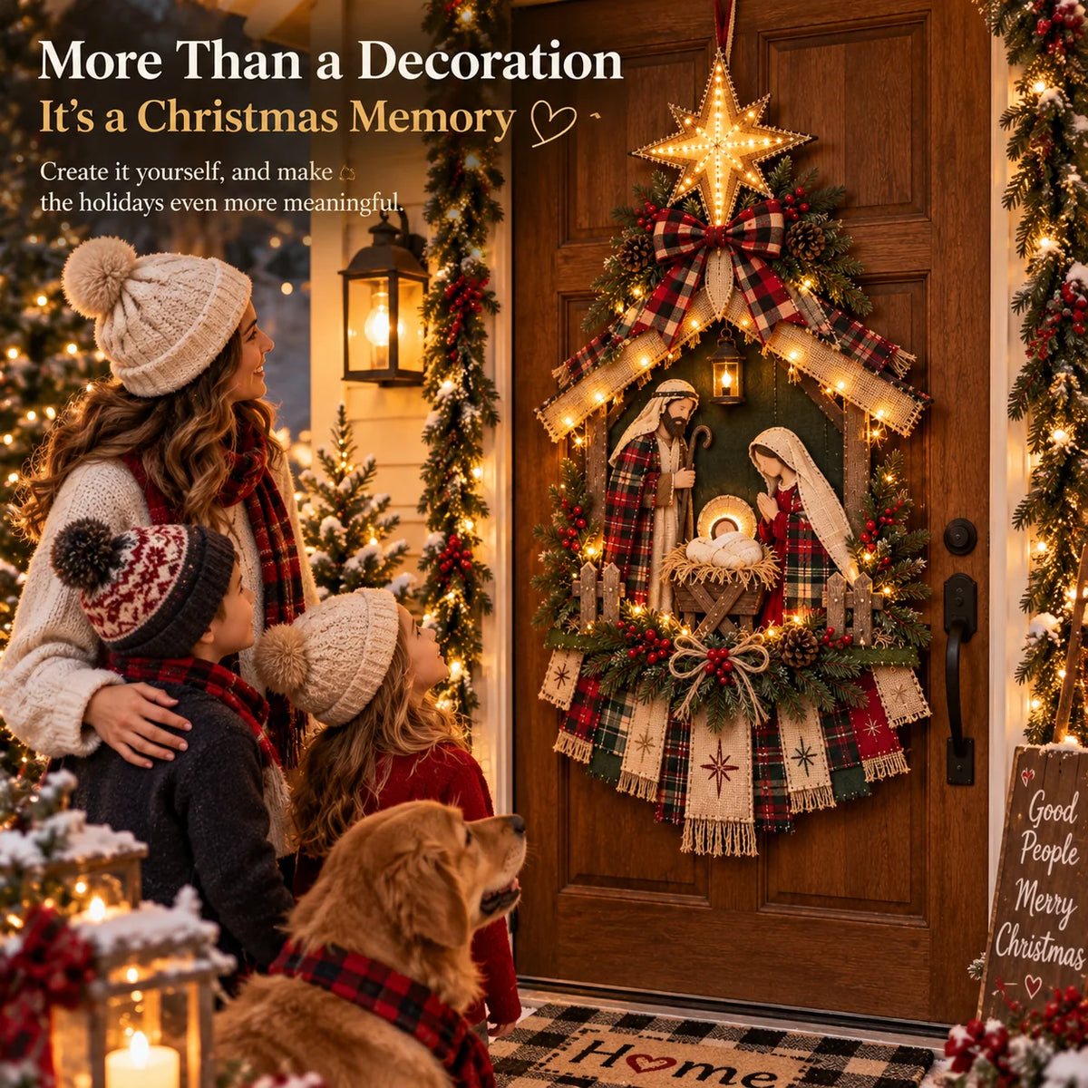 BethlehemBloom – DIY Nativity Christmas Display Kit