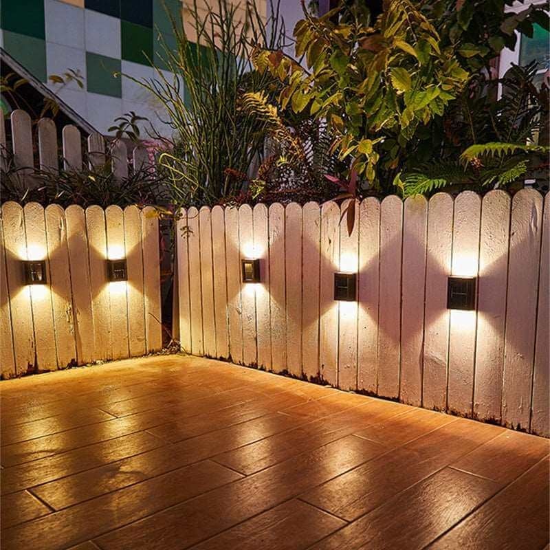 GlowScape – Weatherproof Solar Patio & Garden Wall Light