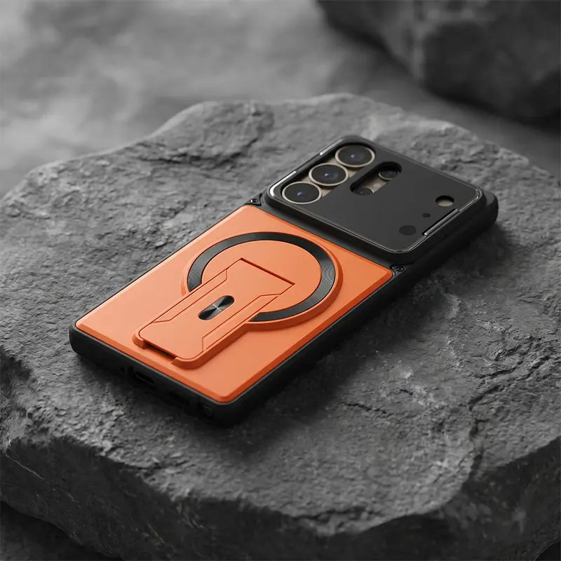 MagVault – Premium Magnetic Stand Phone Case