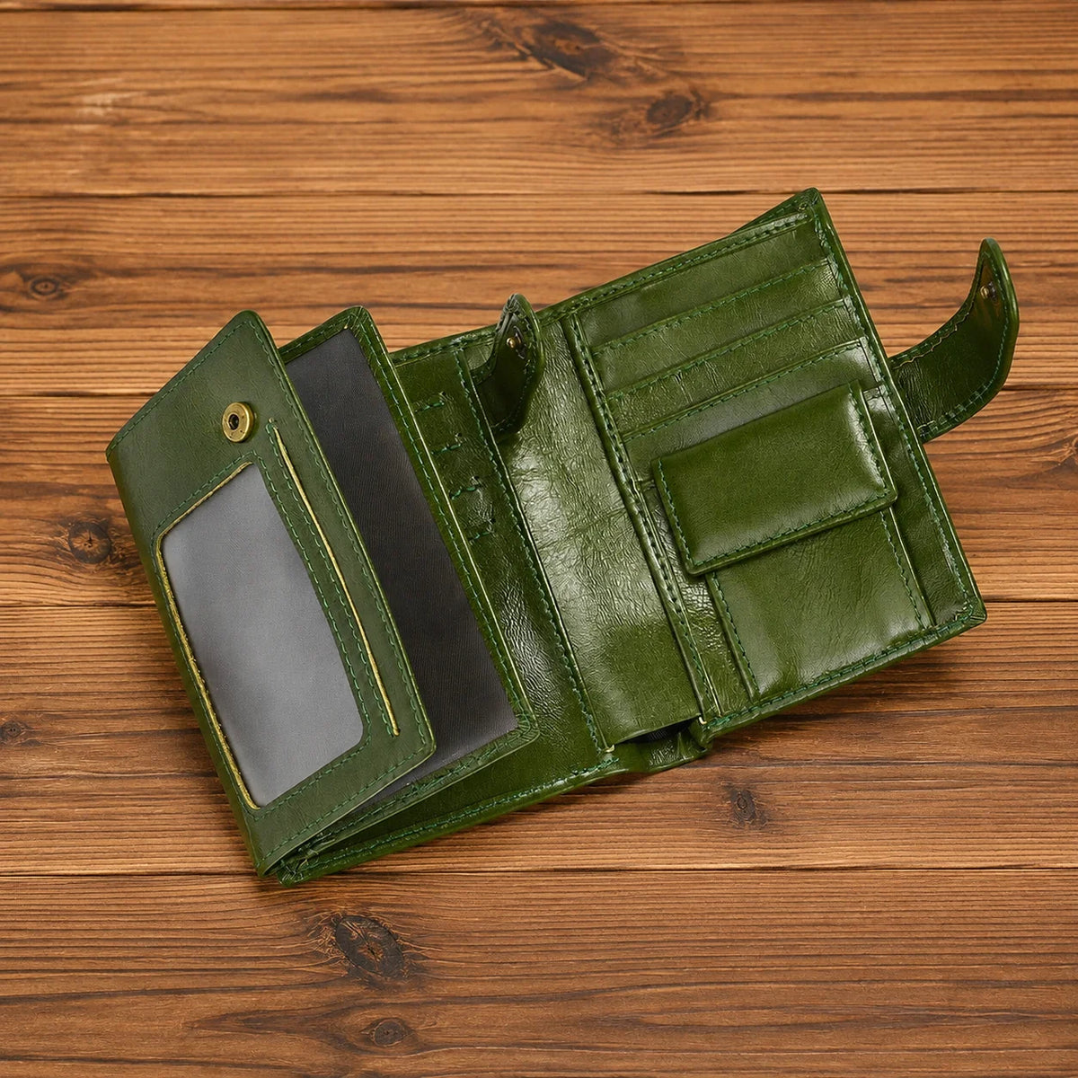 NobleFold – Premium Multi-Compartment Leather Wallet
